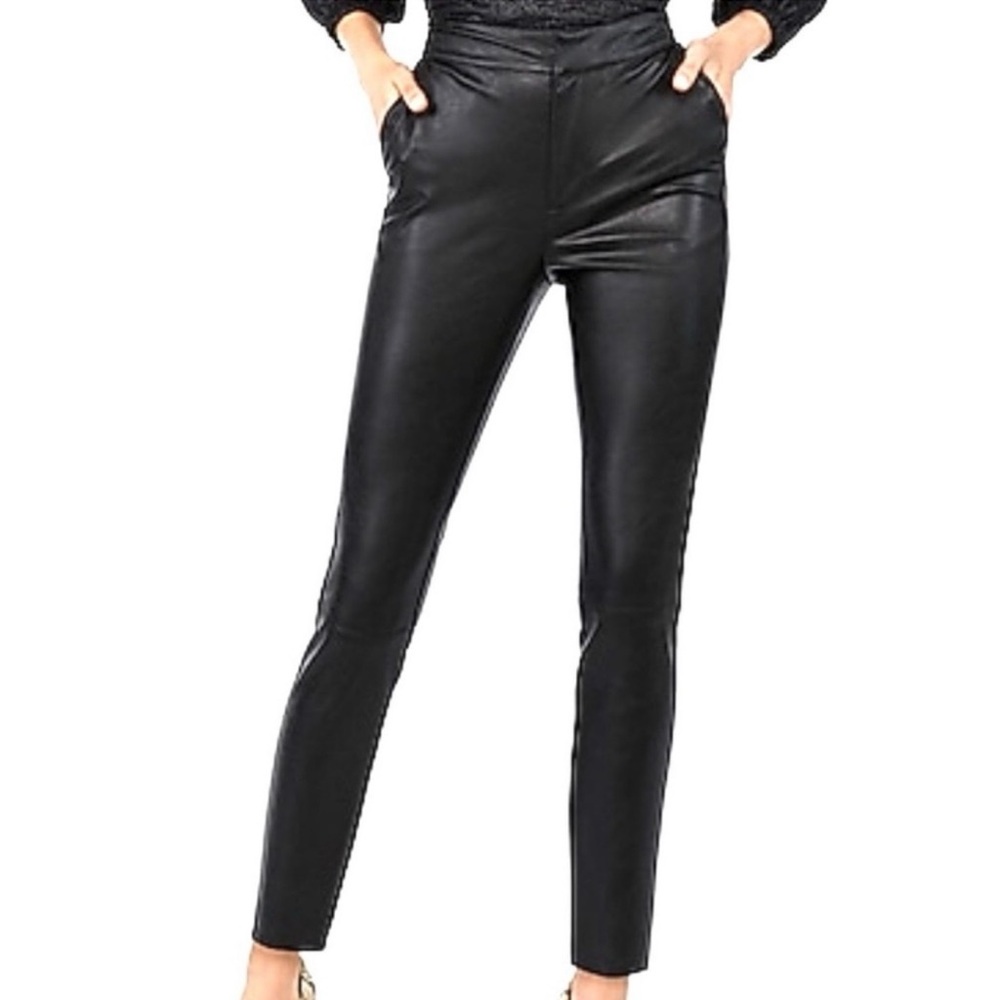 Express Black Straight Leg Jeans